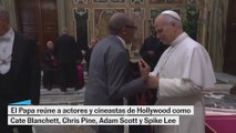 Las estrellas de Hollywood visitan al Papa León