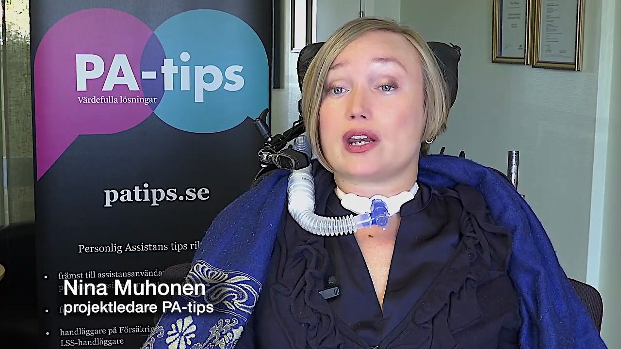 Nina - om projektet och webbplatsen PA-tips