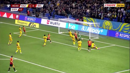 Le résumé de Kazakhstan - Belgique - Foot - Qualif. Coupe du monde
