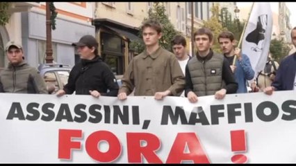 "Maffiosi Fora": ad Ajaccio un corteo contro le bande criminali