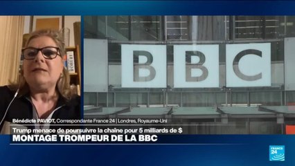 Montage trompeur de la BBC : Donald Trump menace de poursuivre la chaîne