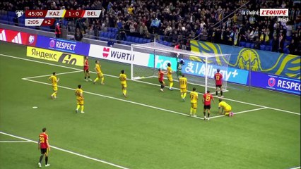 Le résumé de Kazakhstan-Belgique - Foot - Qualif. Coupe du monde