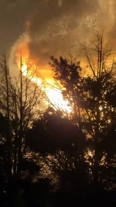 Explosión en Ezeiza, argentina