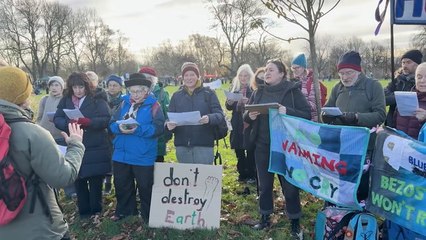 Climate protesters march in Glasgow