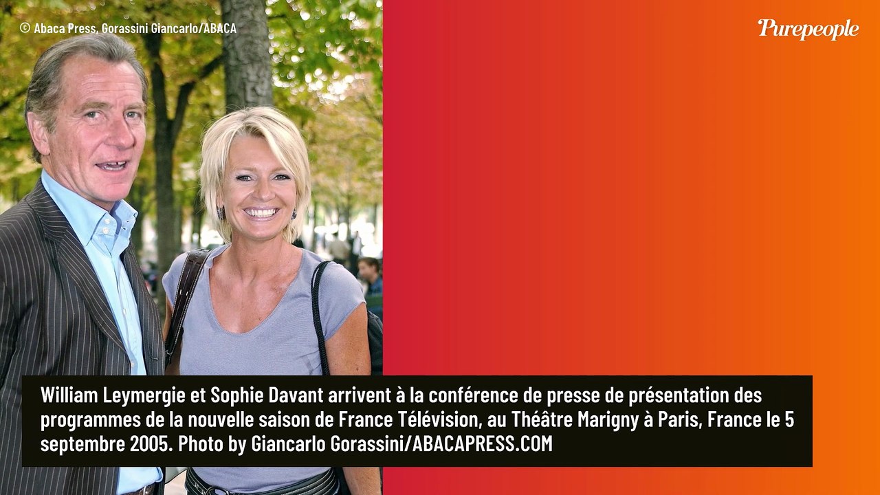 "Il a perdu son épouse, son pilier" : Sophie Davant évoque son couple avec William Leymergie et le retour à la vie de l’animateur
