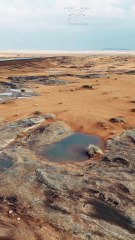 بعد تنبيهات الأرصاد.. أمطار وسيول شرق الكتيب وعدسة "الكايد" توثّق المشهد الجوي