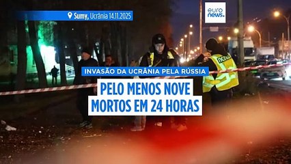 Ataques russos à Ucrânia fazem nove mortos em 24 horas
