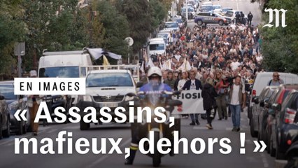 « Assassins, mafieux, dehors » : rare mobilisation en Corse contre la mafia