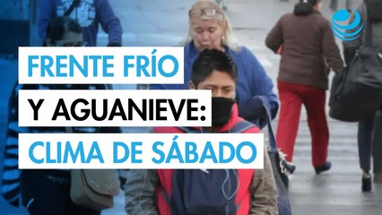 Clima sábado 15 de noviembre: frente frío 14, lluvias y hasta caída de nieve en zonas serranas