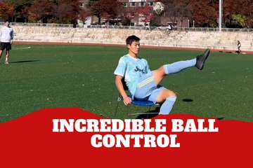 Korean influencer shows stunning ball control while training with Juventus