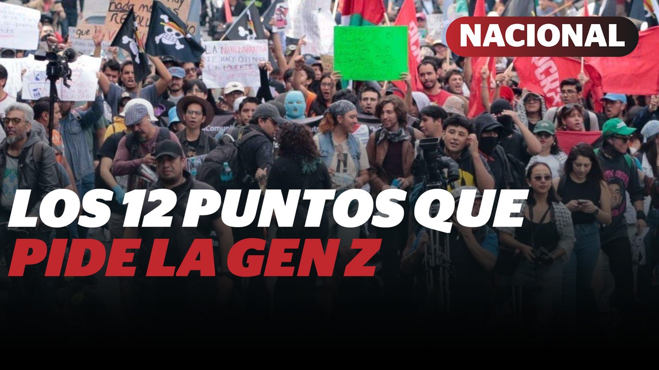 Marcha Generación Z: PRI y PAN se deslindan del movimiento | Reporte Indigo