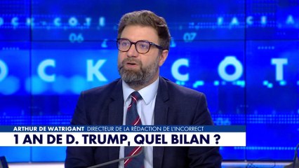 Arthur de Watrigant : «Donald Trump a fait ce qu’il a promis sur le plan national»