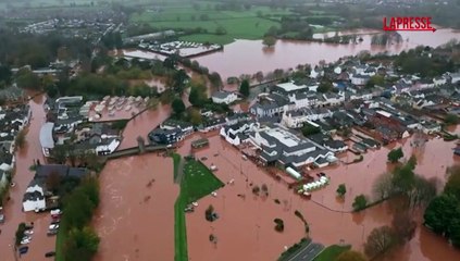 Galles, la tempesta Claudia provoca inondazioni al confine con l'Inghilterra
