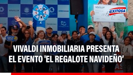 Vivaldi Inmobiliaria presenta el evento 'El Regalote Navideño'