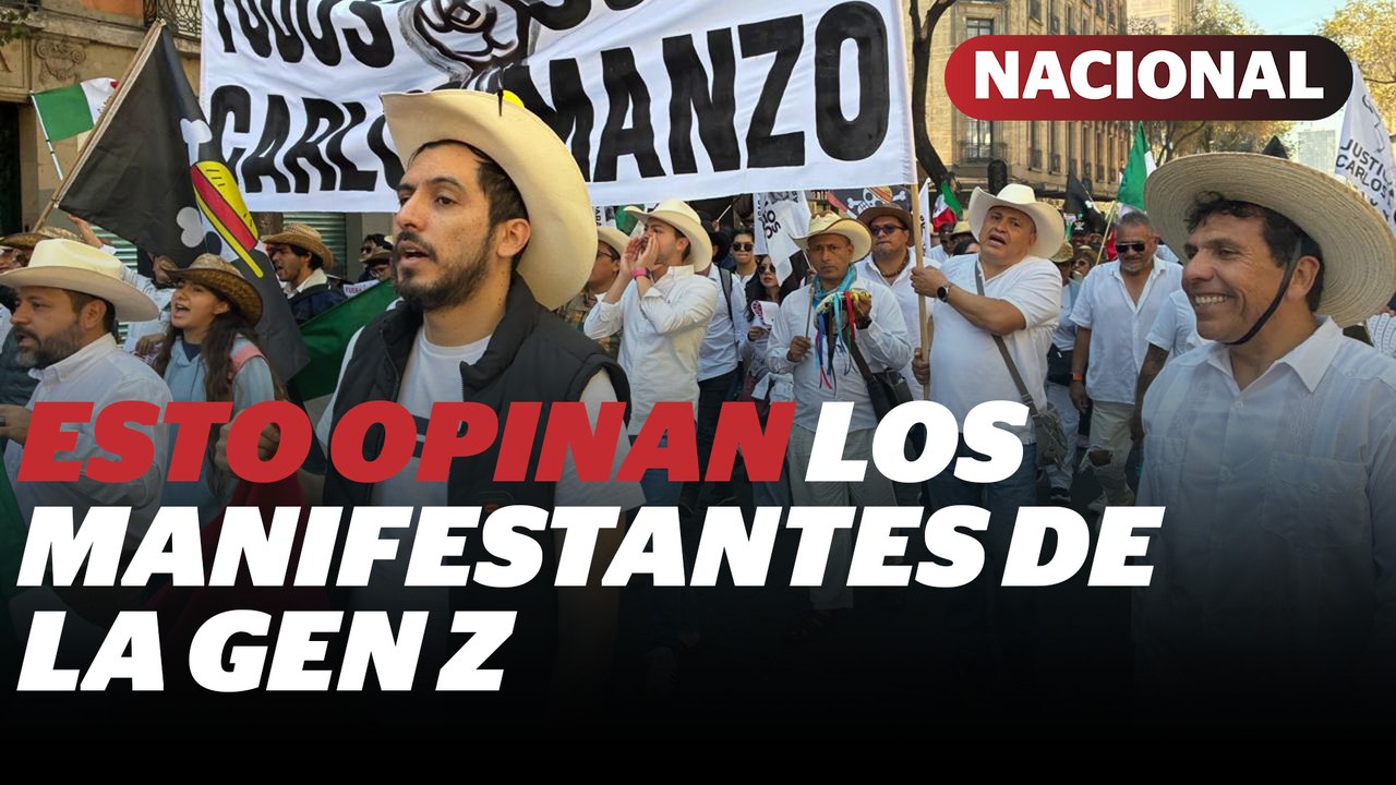 "Me considero un demócrata conservador": La opinión de la Gen Z en la marcha | Reporte Indigo
