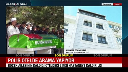 Böcek ailesi otelde mi zehirlendi? Polis arama yapıyor