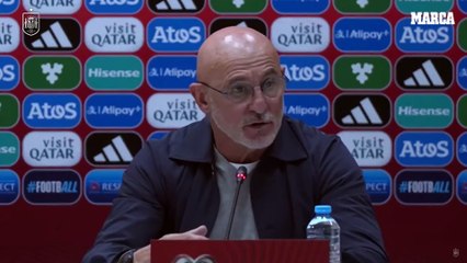 De la Fuente, sobre Huijsen: "Demostramos que la prioridad es cuidar al futbolista"