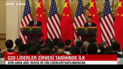 G20 Liderler Zirvesi tarihinde bir ilk! ABD, Rusya ve Çin katılmayacak