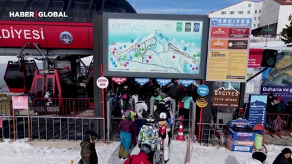 Erciyes’te, yılbaşı tatili rezervasyonları yüzde 80’i geçti