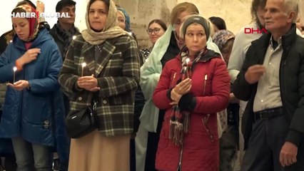 Antalya'da Aziz Nikolaos'un ölüm yıl dönümünde özel ayin töreni düzenlendi