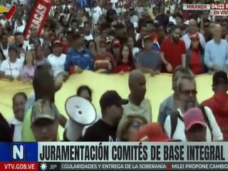 Pueblo de Miranda marcha para la juramentación de los Comités Bolivarianos de Base Integral