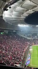 Milli maçta tribünlerden bölücü açılıma tepki