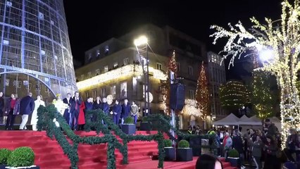 La Navidad inunda Vigo: Abel Caballero enciende las luces de la ciudad