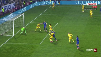 Le but plein de sang froid d'Edin Dzeko face à la Roumanie, son 72e en sélection - Qualif. Coupe du monde