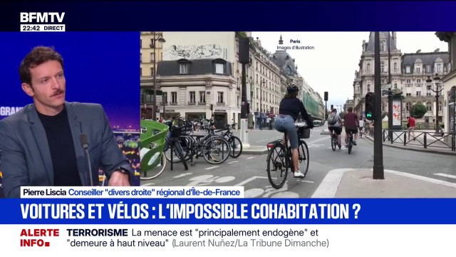 Voitures et vélos dans Paris: Il est important de redonner un peu d'ordre et de cohérence sur ce sujet, déclare Pierre Liscia, conseiller (Divers droite) régional d'Île-de-France