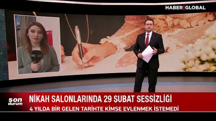 Bugün kimse evlenmiyor! Salonlarda '29 Şubat' sessizliği