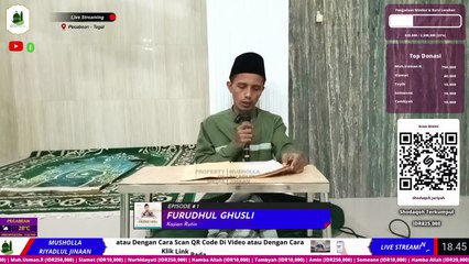 [ LIVE ] Eps. #1 - FURUDHUL GHUSLI _ Musholla Riyadlul Jinaan - Pecabean