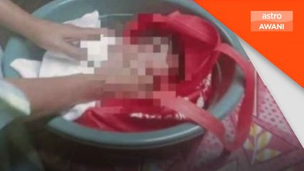 Bayi lahir di tempat lain sebelum ditinggal depan tandas