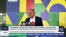 O pedido de Alckmin sobre redução do tarifaço ao Brasil: 