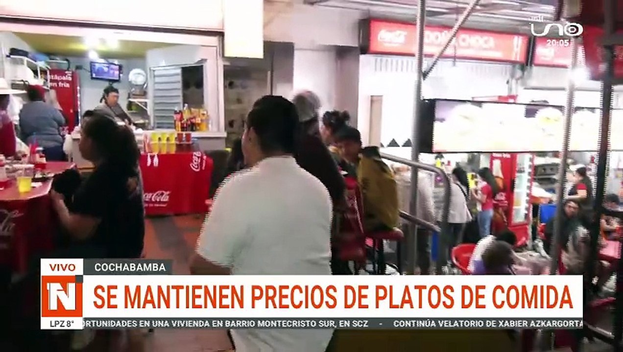 SE MANTIENEN LOS PRECIOS EN LOS PLATOS DE COMIDA - Vídeo Dailymotion