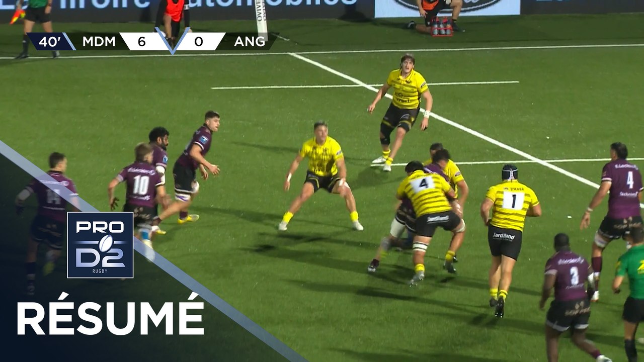 PRO D2 Saison 2025-2026 J11 - Résumé Stade Montois Rugby - Soyaux-Angoulême XV