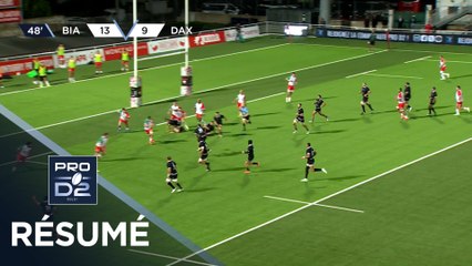 PRO D2 Saison 2025-2026 J11 - Résumé Biarritz Olympique PB - US Dax
