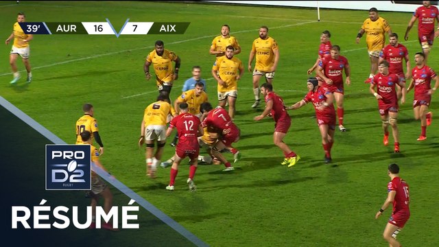 PRO D2 Saison 2025-2026 J11 - Résumé Stade Aurillacois - Provence Rugby