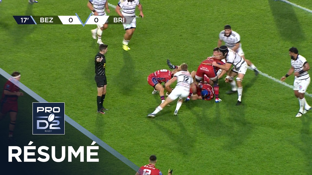 PRO D2 Saison 2025-2026 J11 - Résumé AS Béziers Hérault - CA Brive