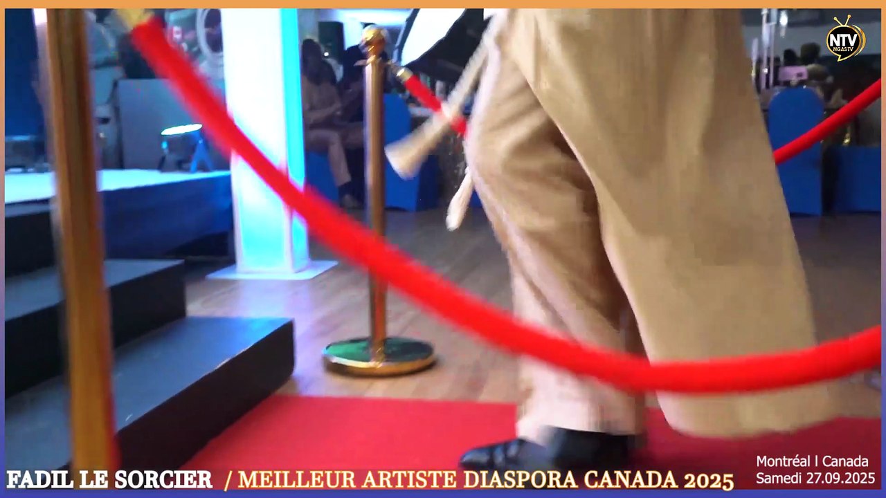 FADIL LE SORCIER MEILLEUR ARTISTE DIASPORA CANADA 2025