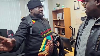 FINGON TRALALA en visite dans les locaux de NGAS TV