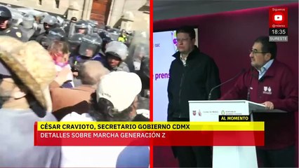 Autoridades revelan detalles de la marcha de la generación Z en CdMx, hay 20 detenidos