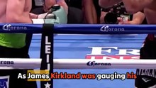 Canelo DROPS Kirkland with a LIGHTNING-FAST counter uppercut!