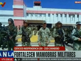 FANB ejecuta ejercicios militares en el estado Carabobo