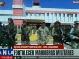 FANB ejecuta ejercicios militares en el estado Carabobo