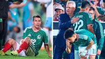 Chucky Lozano se lesiona en el México vs Uruguay; Gilberto Mora entra en su lugar