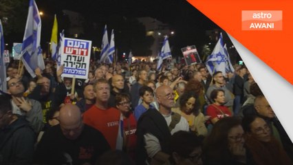 Penunjuk perasaan Israel desak jawatankuasa siasatan kejadian 7 Oktober