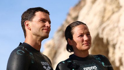 After 13 days at sea, trans-Atlantic dream sinks for French swimming duo