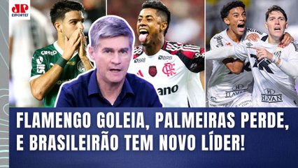 "O Flamengo virou o MAIOR FAVORITO AO TÍTULO! E o Palmeiras NÃO..." Brasileirão tem NOVO LÍDER!