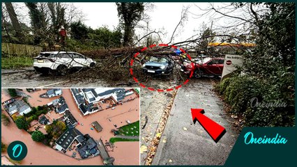Storm Claudia DEVASTATES UK| Chaos & Disruption as Wales & England FLOODED| UK SHIVERS at -7 Degrees