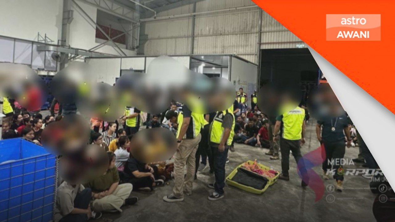 Imigresen Johor tahan PATI dalam serbuan di kilang plastik
